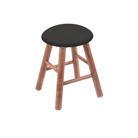 HOLLAND BAR STOOL CO Maple Vanity Stool, Medium Finish, Graph Ruby Seat RC18MSMed008